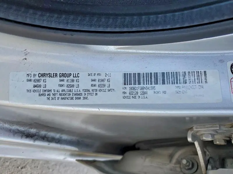 2011 DODGE AVENGER MAINSTREET  