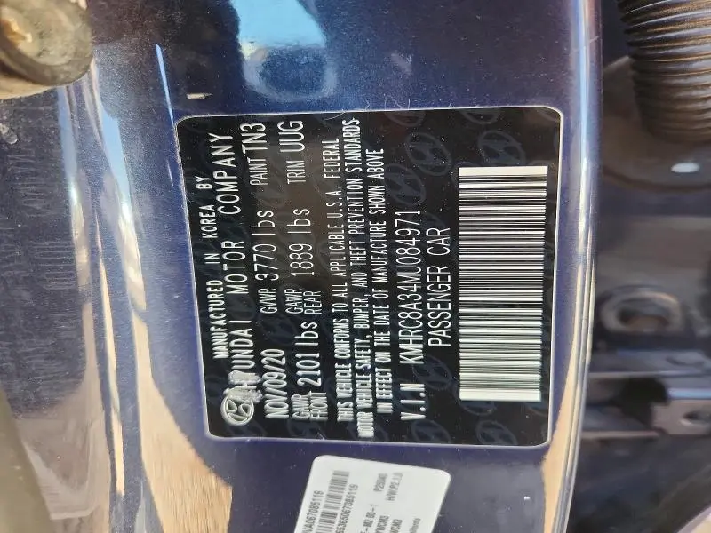 2021 HYUNDAI VENUE DENIM  