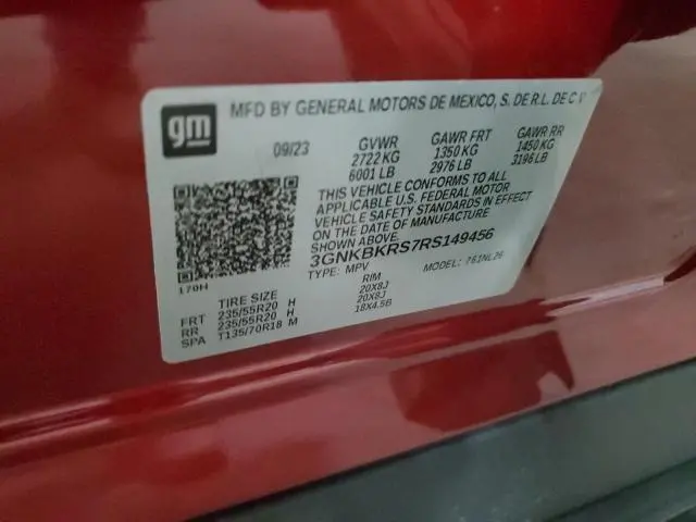 2024 CHEVROLET BLAZER RS  