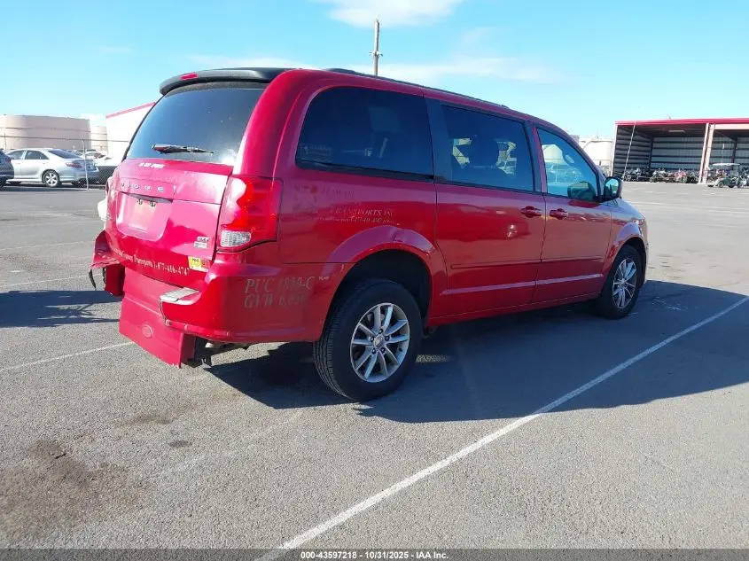 2014 DODGE GRAND CARAVAN SXT
