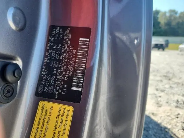 2010 HYUNDAI GENESIS COUPE 3.8L  