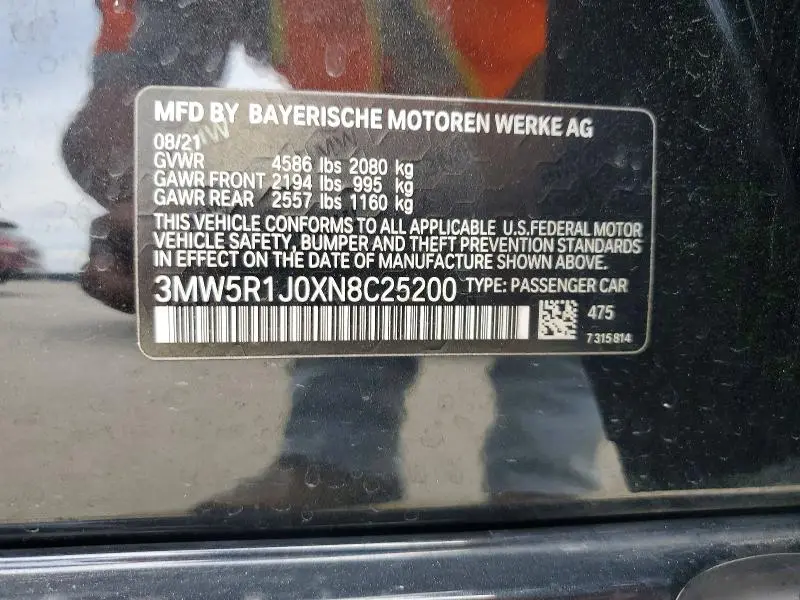 2022 BMW 330I   