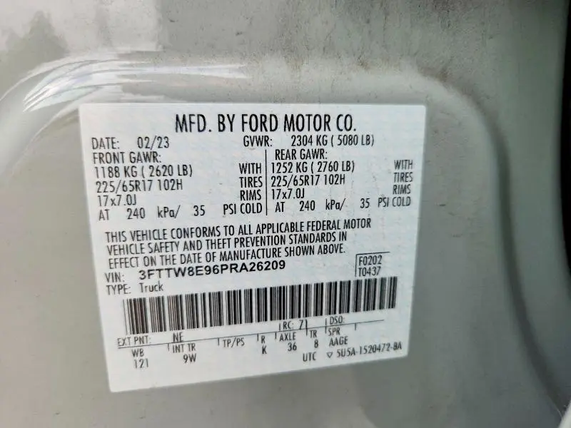2023 FORD MAVERICK XL  