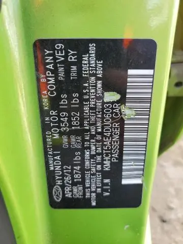 2013 HYUNDAI ACCENT GLS  