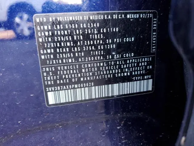 2023 VOLKSWAGEN TIGUAN SE  