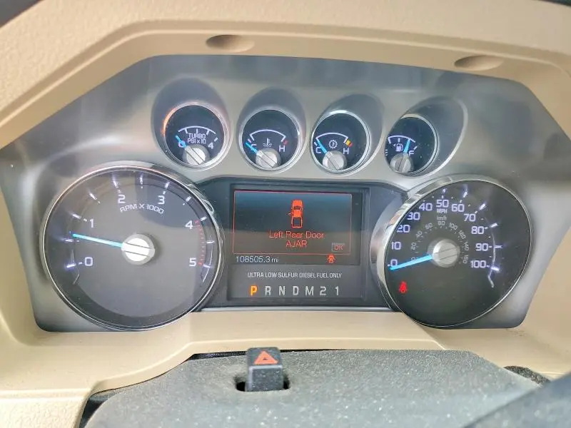 2011 FORD F250 SUPER DUTY  