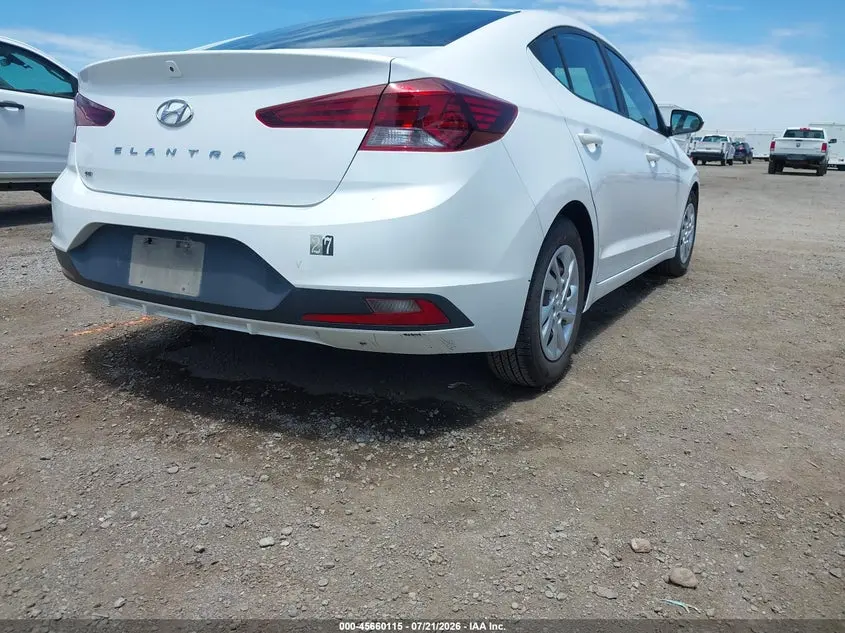 2020 HYUNDAI ELANTRA SE