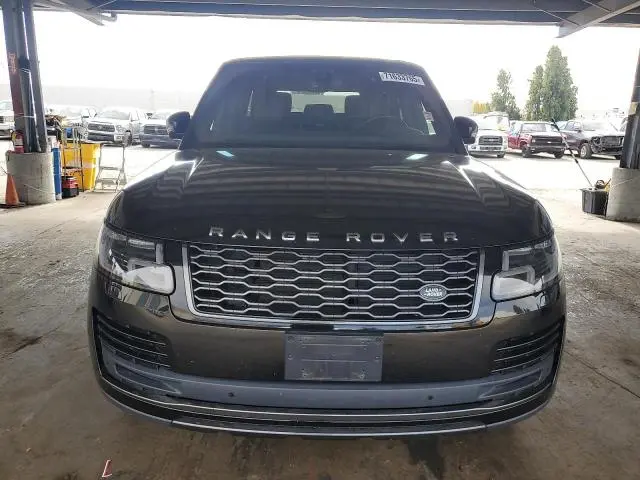 2019 LAND ROVER RANGE ROVER   