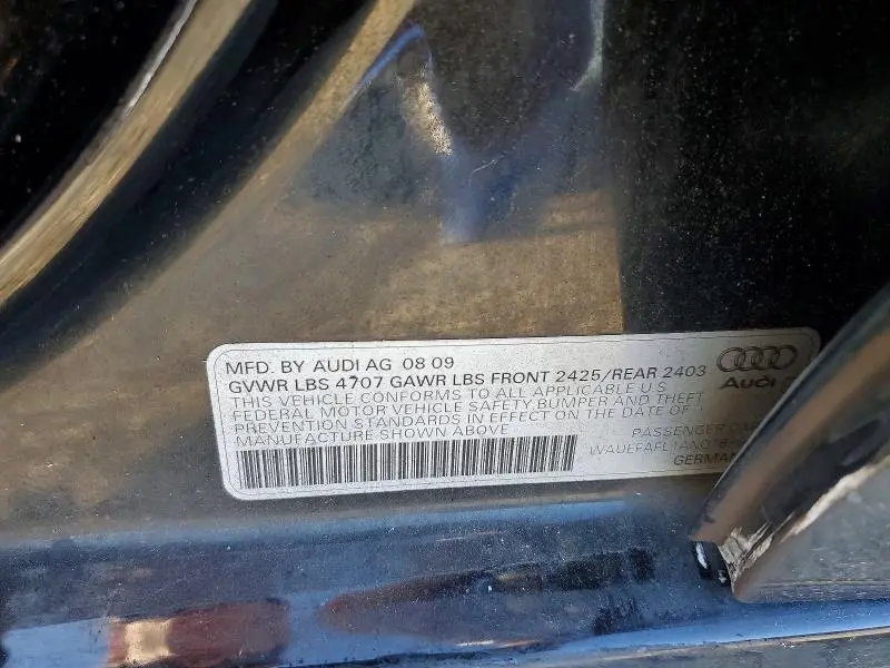 2010 AUDI A4 PREMIUM PLUS  