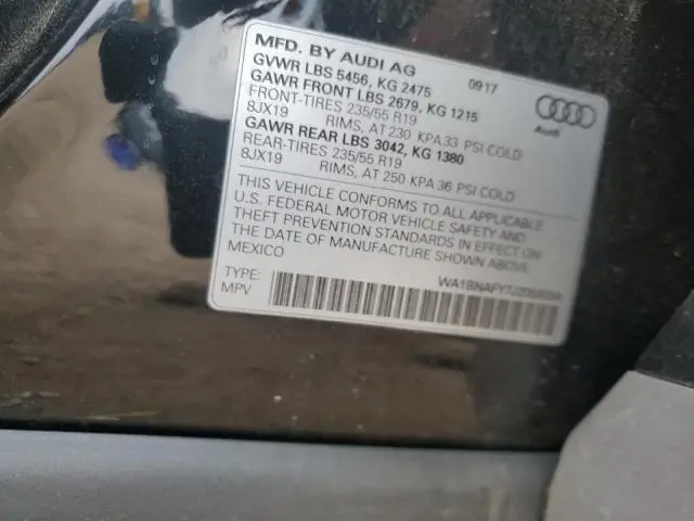 2018 AUDI Q5 PREMIUM PLUS  