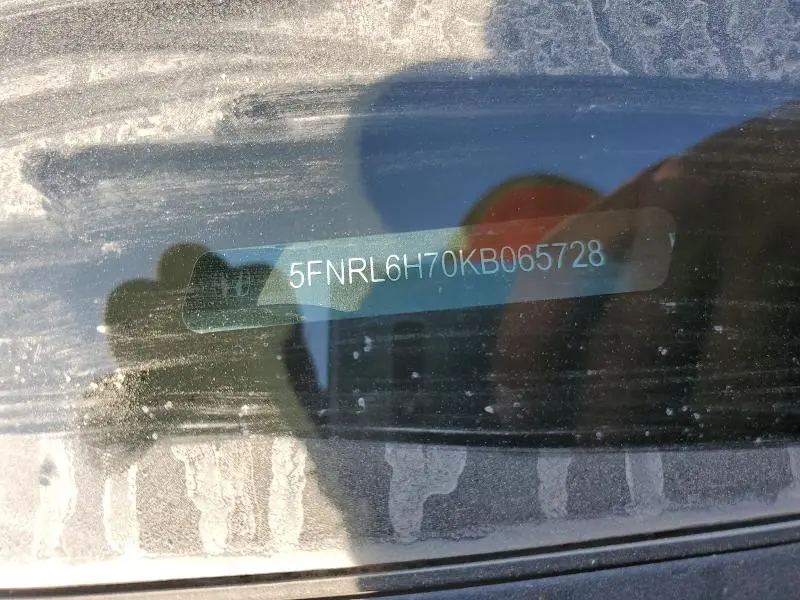 2019 HONDA ODYSSEY EXL  