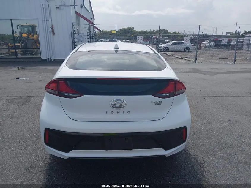 2019 HYUNDAI IONIQ HYBRID BLUE