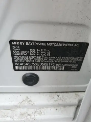 2014 BMW 528 I  
