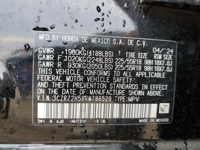 2024 HONDA HR-V SPORT  