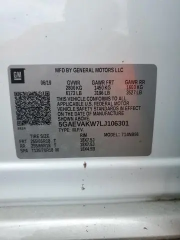 2020 BUICK ENCLAVE ESSENCE  