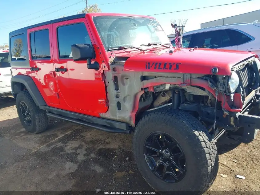 2015 JEEP WRANGLER UNLIMITED WILLYS WHEELER