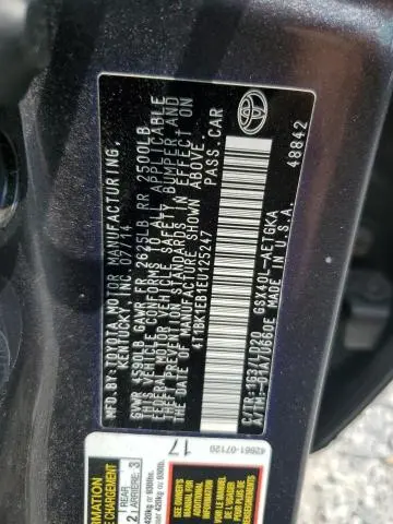 2014 TOYOTA AVALON BASE  