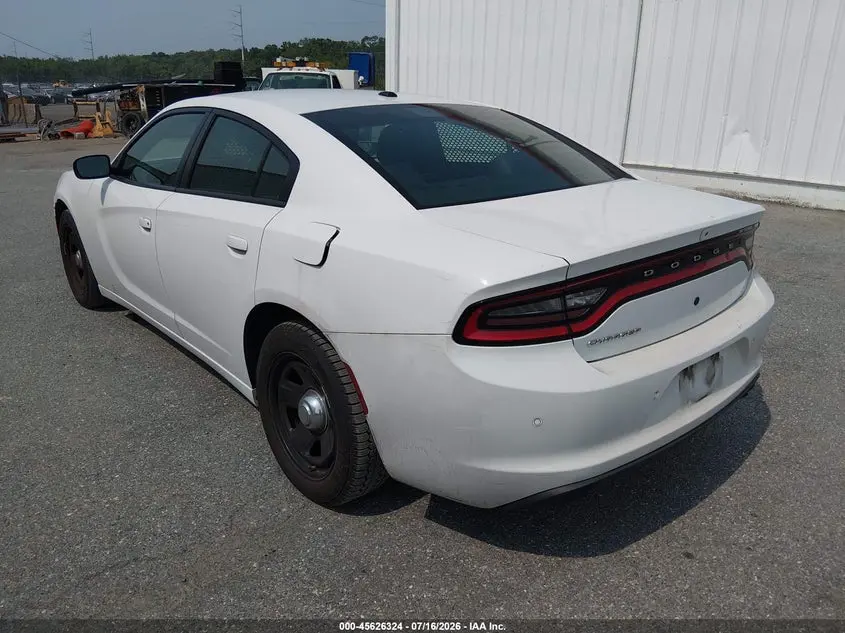 2019 DODGE CHARGER POLICE RWD