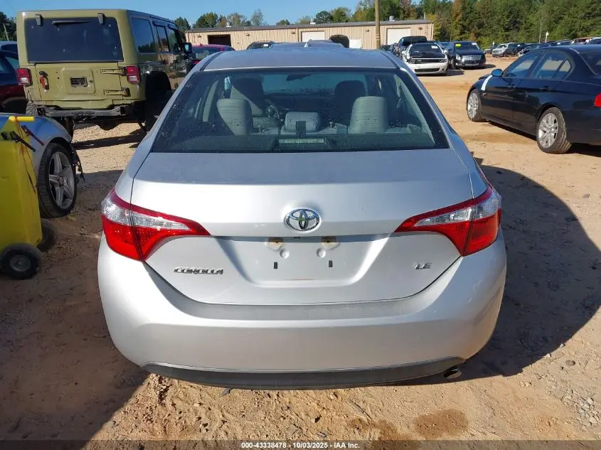 2016 TOYOTA COROLLA LE PLUS