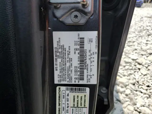 2020 FORD FUSION S  