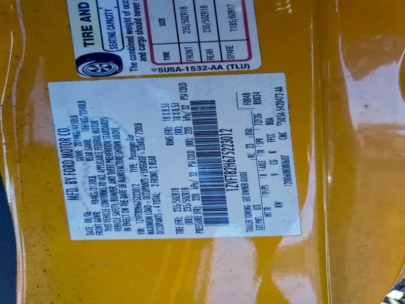 2016 FORD MUSTANG GT  