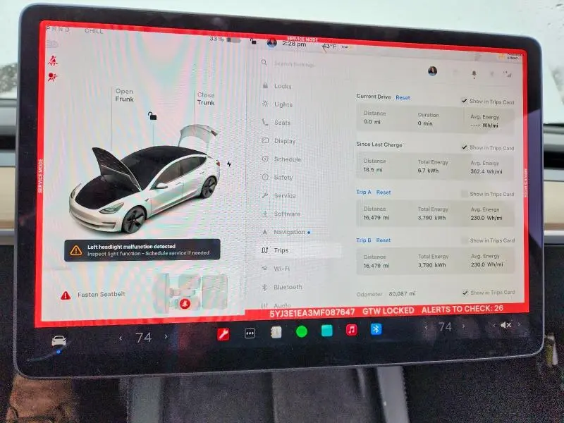 2021 TESLA MODEL 3   