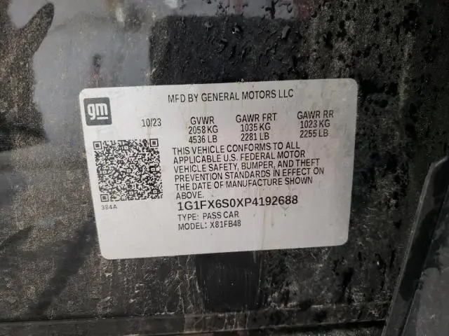 2023 CHEVROLET BOLT EV 2LT