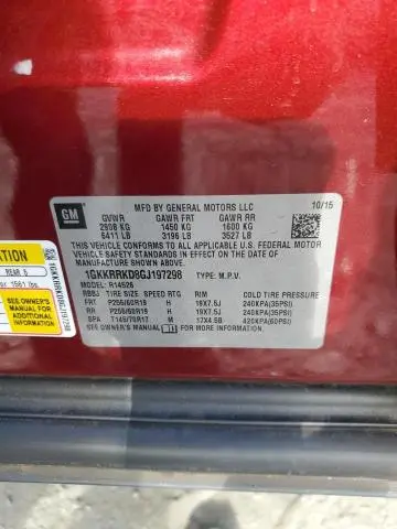 2016 GMC ACADIA SLT-1  