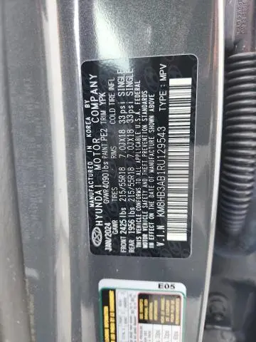 2024 HYUNDAI KONA SEL  