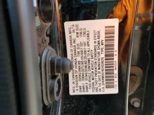 2014 HONDA CR-V EXL  