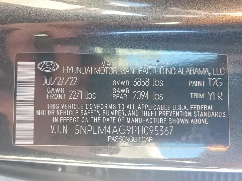 2023 HYUNDAI ELANTRA SEL  