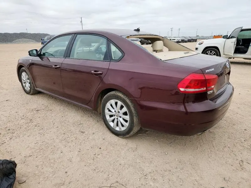 2013 VOLKSWAGEN PASSAT S  