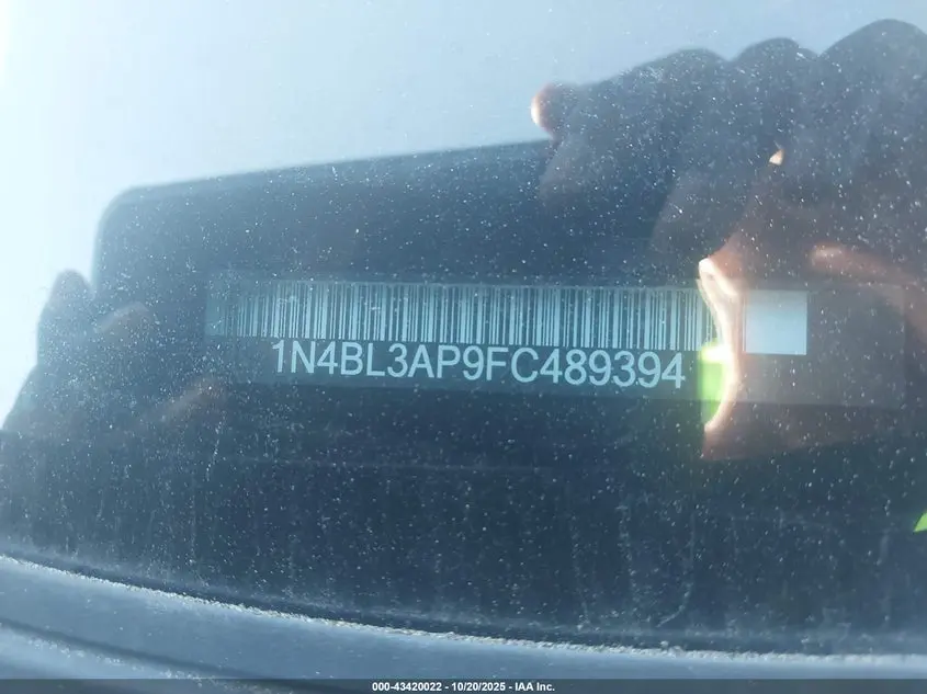 2015 NISSAN ALTIMA 3.5 S/3.5 SL/3.5 SV