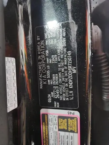 2024 KIA SPORTAGE X-LINE PRESTIGE  