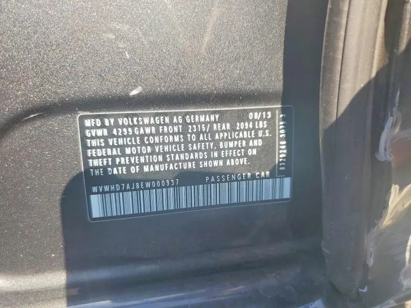 2014 VOLKSWAGEN GTI   
