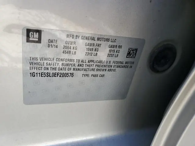 2014 CHEVROLET MALIBU 2LT  