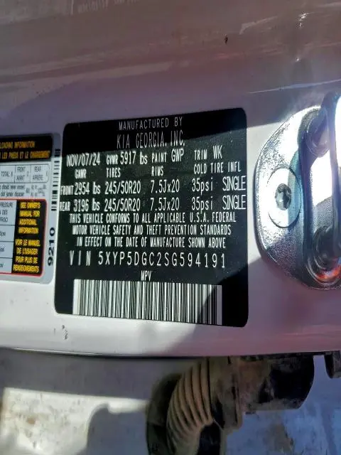 2025 KIA TELLURIDE SX  