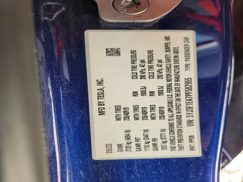 2023 TESLA MODEL 3   