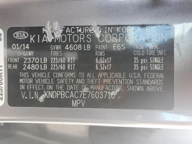 2014 KIA SPORTAGE LX  