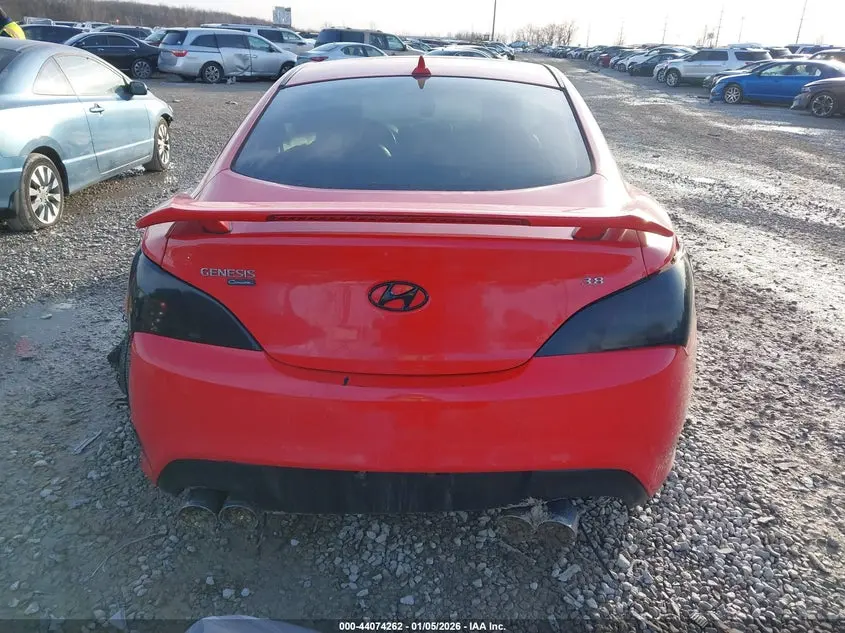 2011 HYUNDAI GENESIS 3.8 TRACK