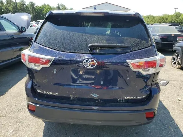 2016 TOYOTA HIGHLANDER LIMITED  