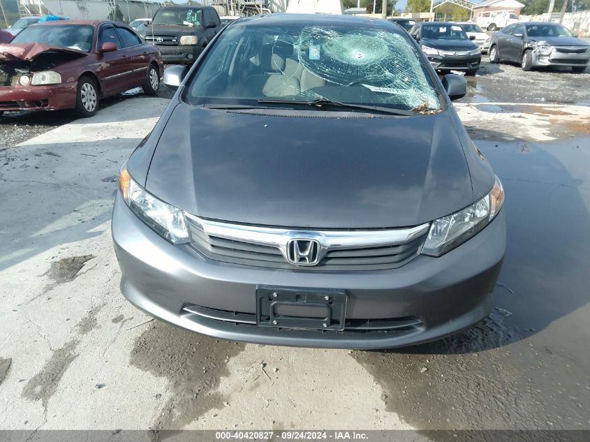 2012 HONDA CIVIC LX