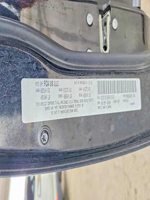 2016 CHRYSLER 300C   