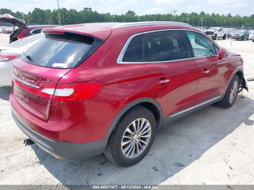 2016 LINCOLN MKX SELECT