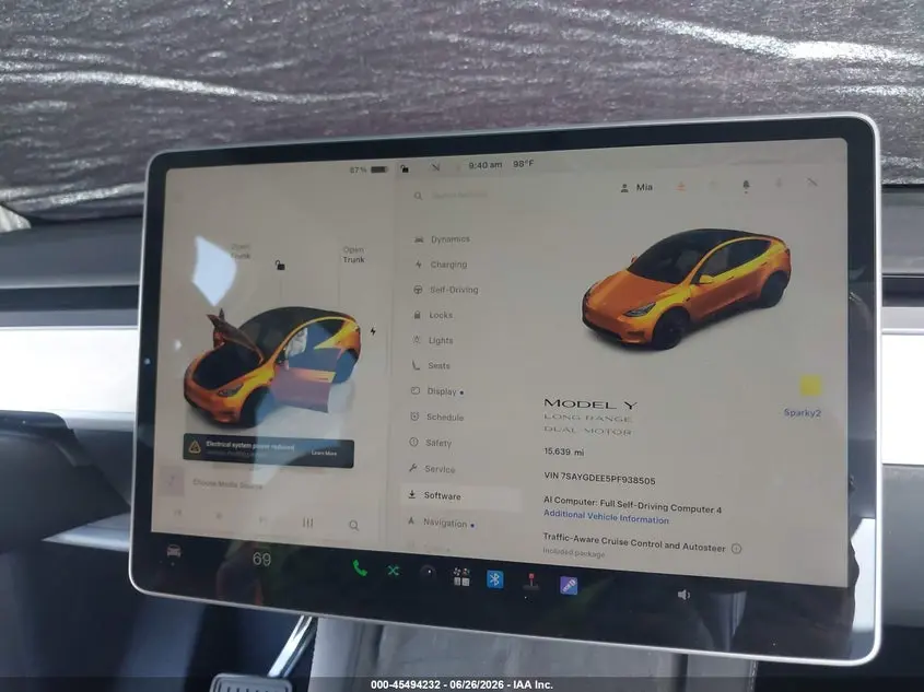 2023 TESLA MODEL Y AWD/LONG RANGE DUAL MOTOR ALL-WHEEL DRIVE