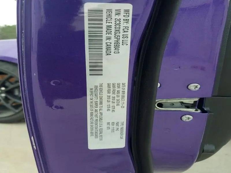 2023 DODGE CHARGER SCAT PACK  