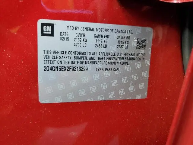 2015 BUICK REGAL PREMIUM  