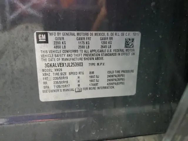 2018 GMC TERRAIN SLT  