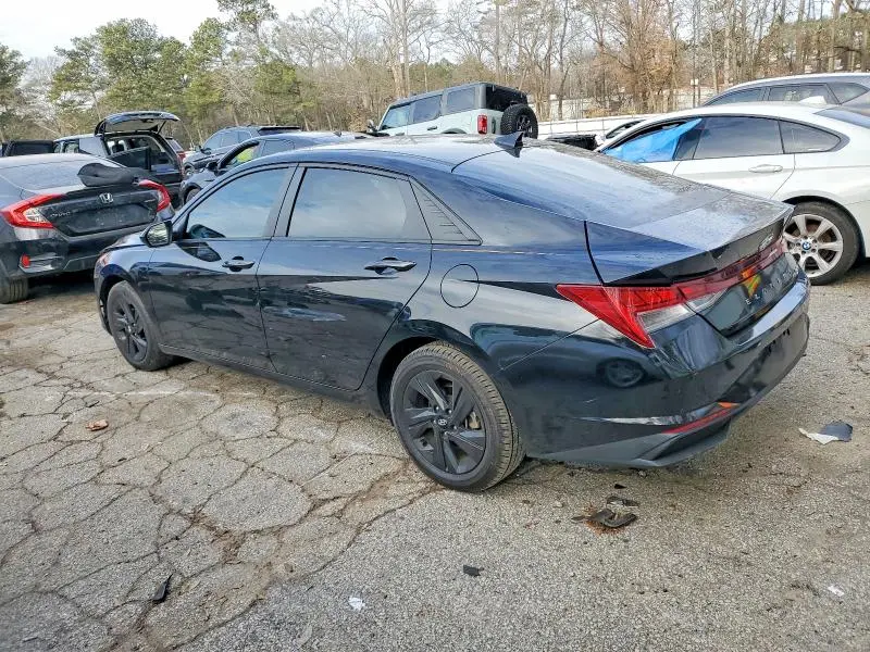 2022 HYUNDAI ELANTRA BLUE  