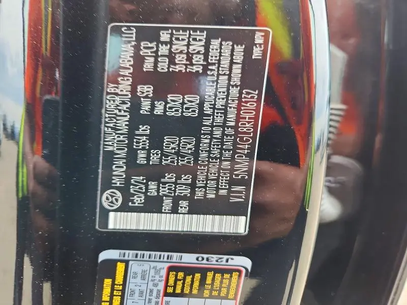 2024 HYUNDAI SANTA FE LIMITED  